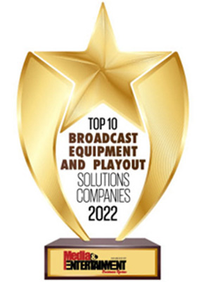 Top 10 Broadcast Equipment and Playout Solutions Companies - 2022